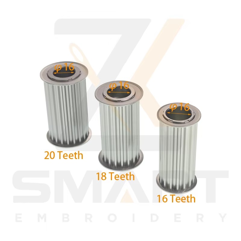 Tajima SWF õmblusmasin Pulley S5M 16/18/20 Hambad 501490030S12 UN110030B000 MXS711B00000 501491020S03 501491020000