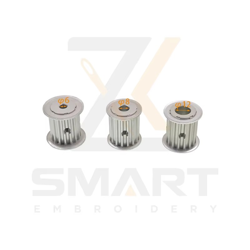 Tajima SWF Hiina Embroidery Machine Parts Pulley S5M 16 Teed D05-S5M-D6-T16-W25-AF D05-S5M-D8-T16-W25-AF D05-S5M-D12-T16-W25