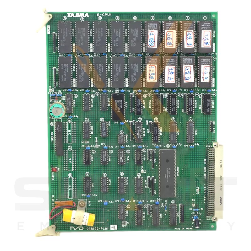 Kasutatud Tajima Board 6-CPU1 Embroidery Machine Osad ETJ-6-CPU1