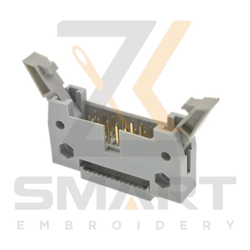 20 tükki Kaabli Pressimine Tüüp Horn Socket 14 Pins Embroidery Machine Osad E12-DC2-14P