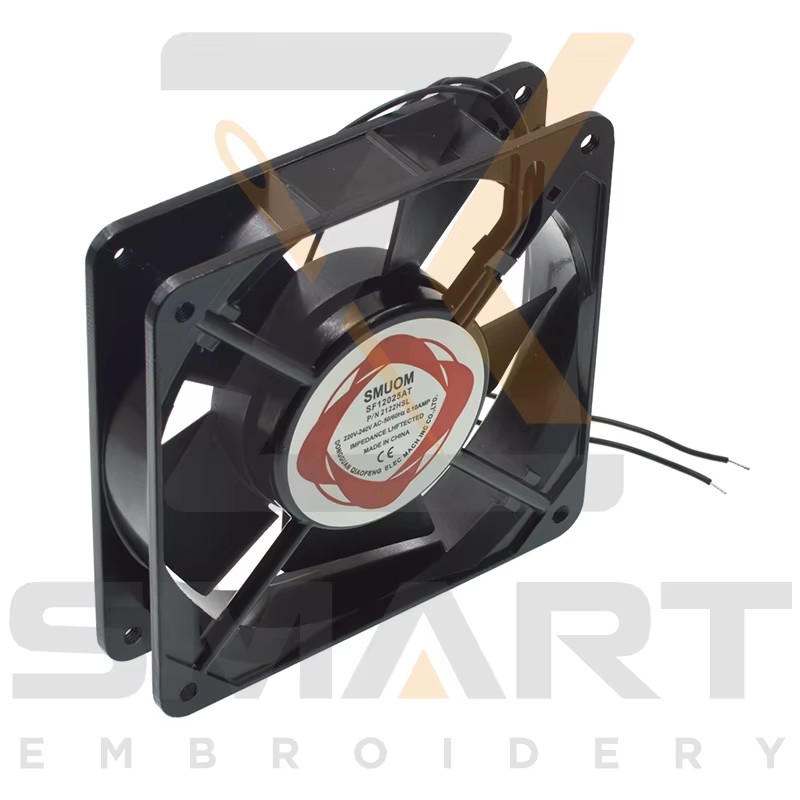 Jahutusfänn 120*120 220 Volt Embroidery Machine Osad EDH06-120*120*25-220V