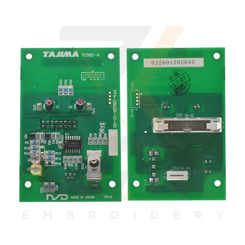 TAJIMA TCS82-A 0J2601301015 0J2601301012 0J2601300000 0J2601301013 FG7213000000 Kaardikaart