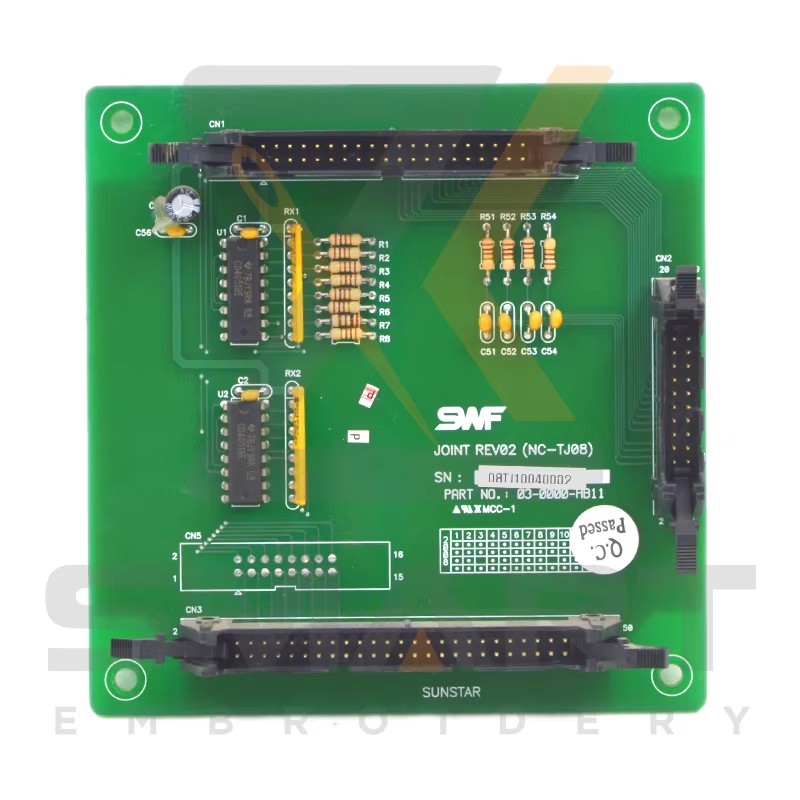 Kasutatud SWF Traat Control Joint Board 03-0000-HB11 Embroidery Machine Osaosad ESWF-03-0000-HB11-U