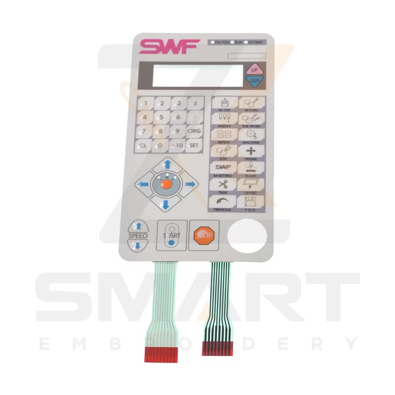 Membraani lüliti Keypad GP-011823 10001ACPT1 SWF Embroidery Machine osad