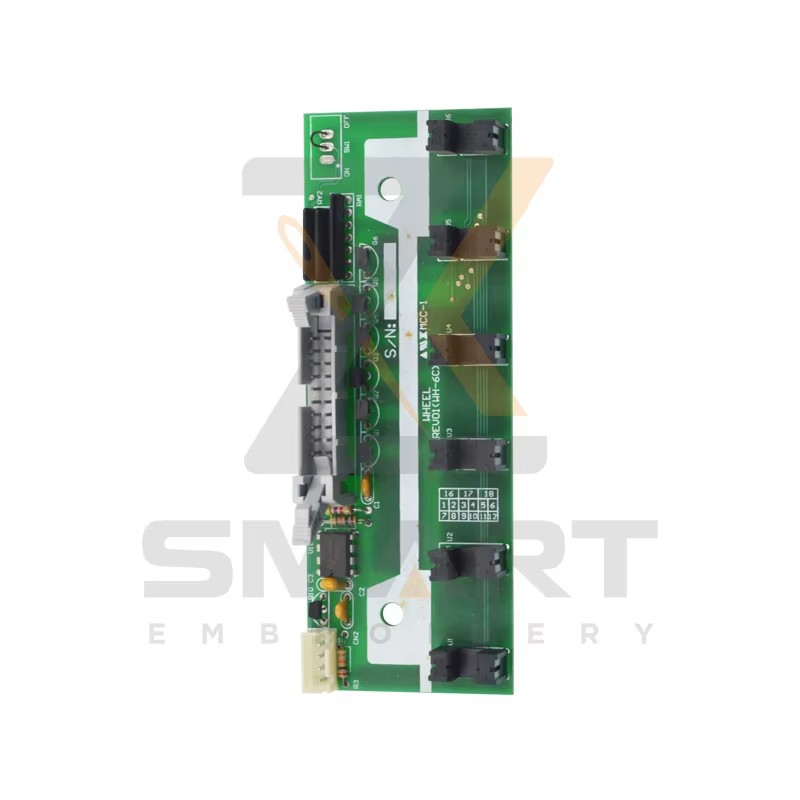 Üldine Sensor Wheel Card 6 värvi WHEEL-WH-6C SWF Embroidery Machine osad ESWF-WHEEL-WH-6C