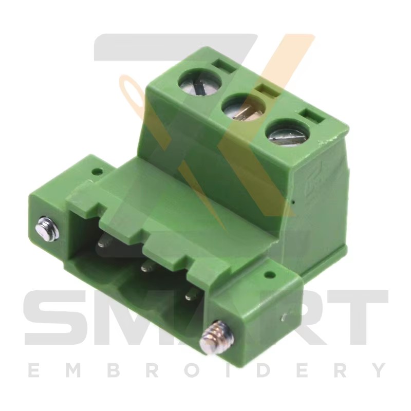 L-tüüpi 3 aukude meesühendus DAHAO juhtidele Embroidery Machine Parts E12-CZ-L3-M