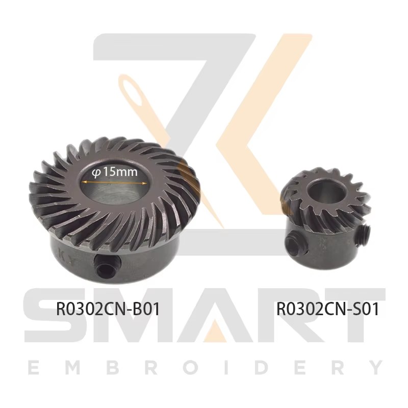 Hea kvaliteet Rotary Hook Bevel Gear 15mm auk Hiina Embroidery Machine Osaosad